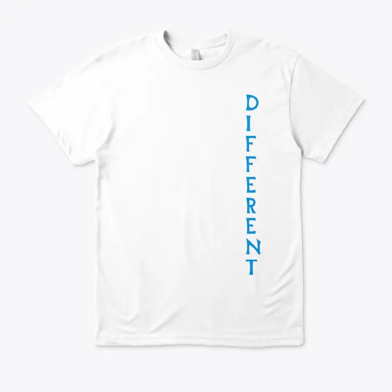 Eco friendly "Different" t-shirt